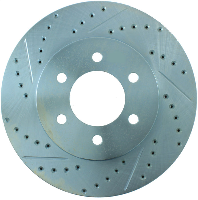 StopTech 227.65097R StopTech Select Sport Drilled and Slotted Brake Rotor; Front Right - Truck Part Superstore