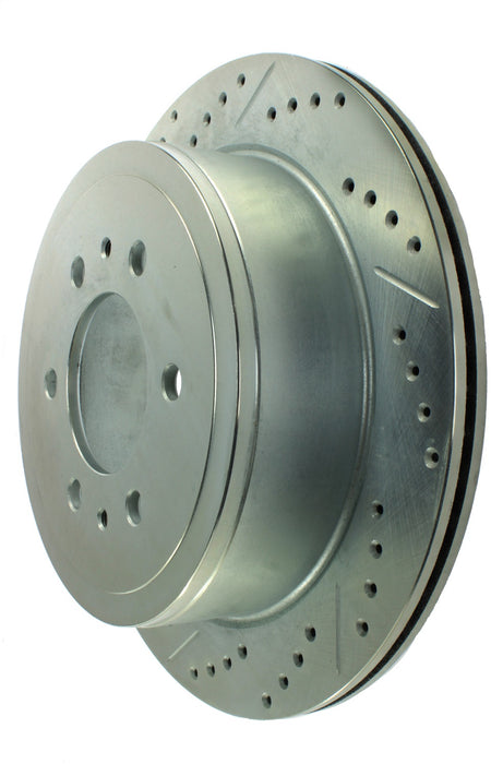 StopTech 227.65102R StopTech Select Sport Drilled and Slotted Brake Rotor; Rear Right - Truck Part Superstore