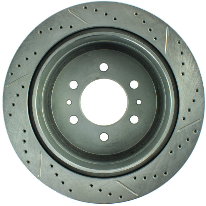 StopTech 227.65102R StopTech Select Sport Drilled and Slotted Brake Rotor; Rear Right - Truck Part Superstore