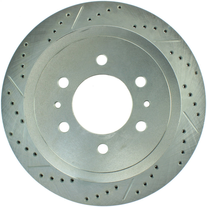 StopTech 227.65102R StopTech Select Sport Drilled and Slotted Brake Rotor; Rear Right - Truck Part Superstore