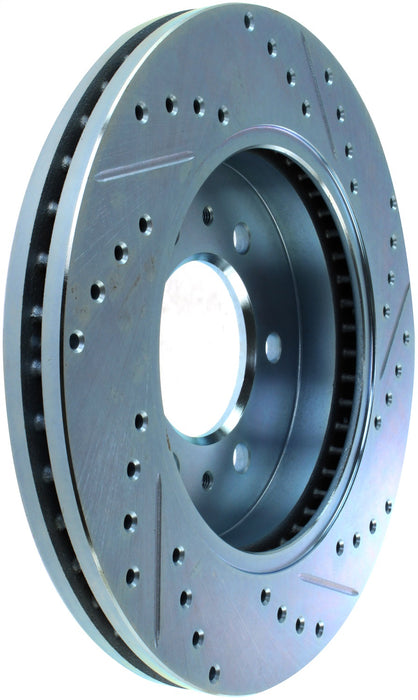 StopTech 227.65130R StopTech Select Sport Drilled and Slotted Brake Rotor; Front Right - Truck Part Superstore