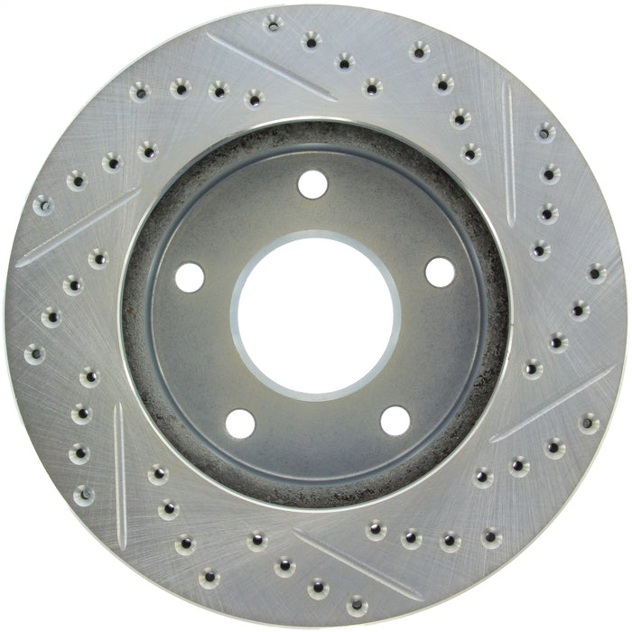 StopTech 227.66006R StopTech Select Sport Drilled and Slotted Brake Rotor; Front and Rear Right - Truck Part Superstore