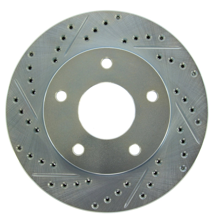 StopTech 227.66006R StopTech Select Sport Drilled and Slotted Brake Rotor; Front and Rear Right - Truck Part Superstore