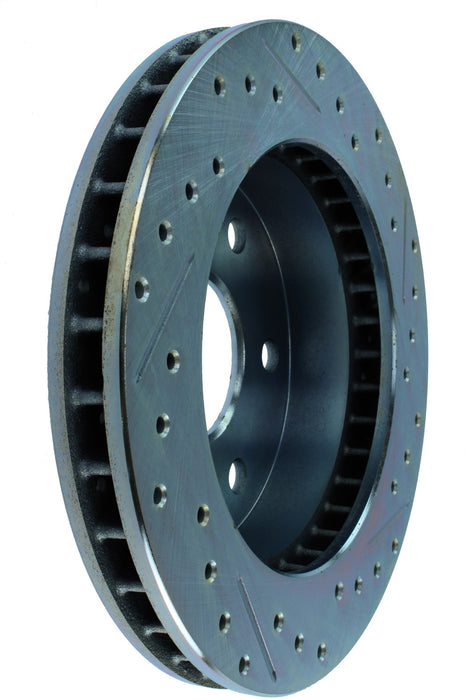 StopTech 227.66009R StopTech Select Sport Drilled and Slotted Brake Rotor; Front Right - Truck Part Superstore