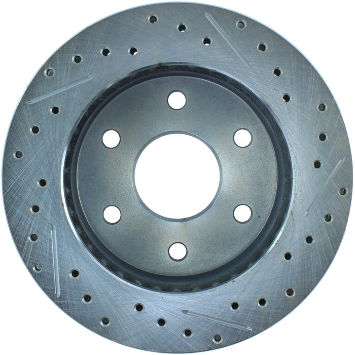 StopTech 227.66009R StopTech Select Sport Drilled and Slotted Brake Rotor; Front Right - Truck Part Superstore