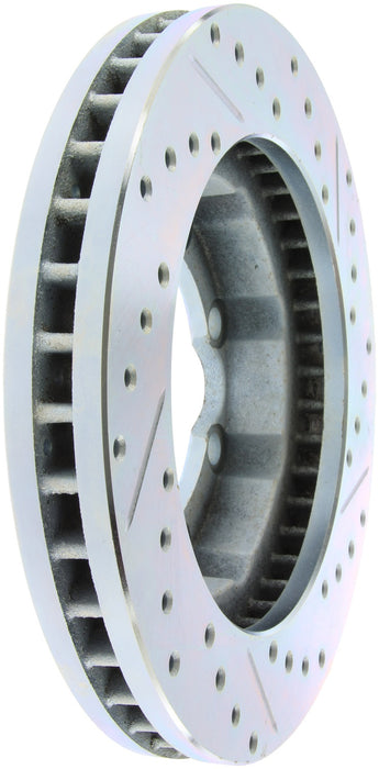 StopTech 227.66026R StopTech Select Sport Drilled and Slotted Brake Rotor; Front Right - Truck Part Superstore