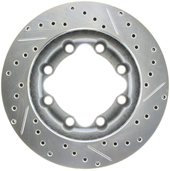 StopTech 227.66026R StopTech Select Sport Drilled and Slotted Brake Rotor; Front Right - Truck Part Superstore