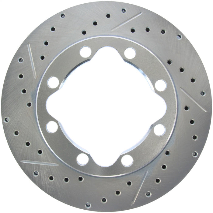 StopTech 227.66026R StopTech Select Sport Drilled and Slotted Brake Rotor; Front Right - Truck Part Superstore