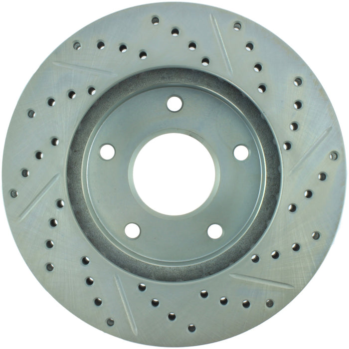StopTech 227.66038R StopTech Select Sport Drilled and Slotted Brake Rotor; Front Right - Truck Part Superstore