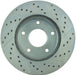StopTech 227.66038R StopTech Select Sport Drilled and Slotted Brake Rotor; Front Right - Truck Part Superstore