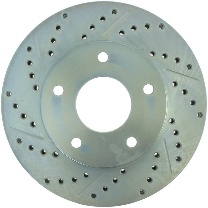 StopTech 227.66038R StopTech Select Sport Drilled and Slotted Brake Rotor; Front Right - Truck Part Superstore