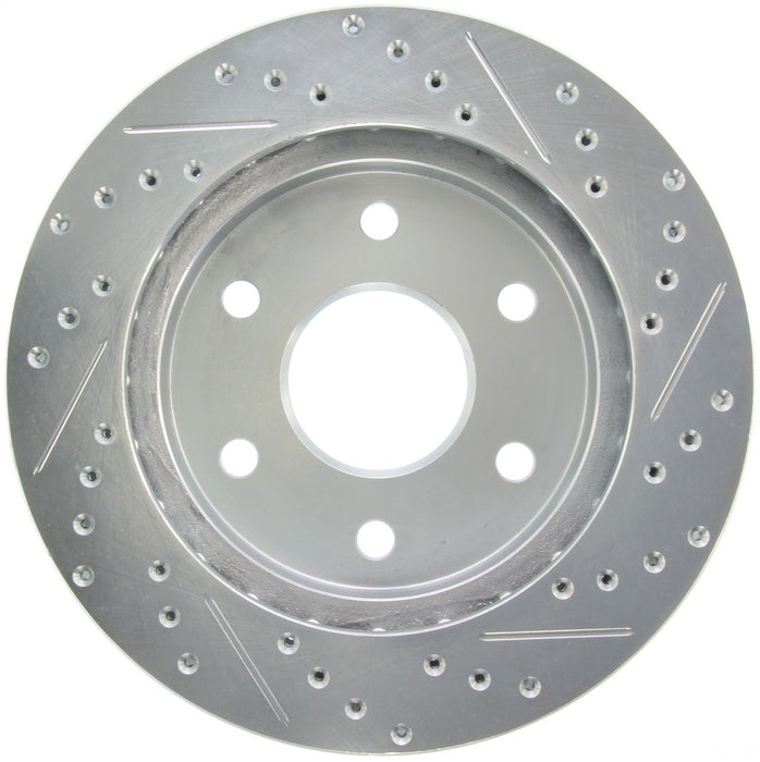 StopTech 227.66040R StopTech Select Sport Drilled and Slotted Brake Rotor; Front Right - Truck Part Superstore
