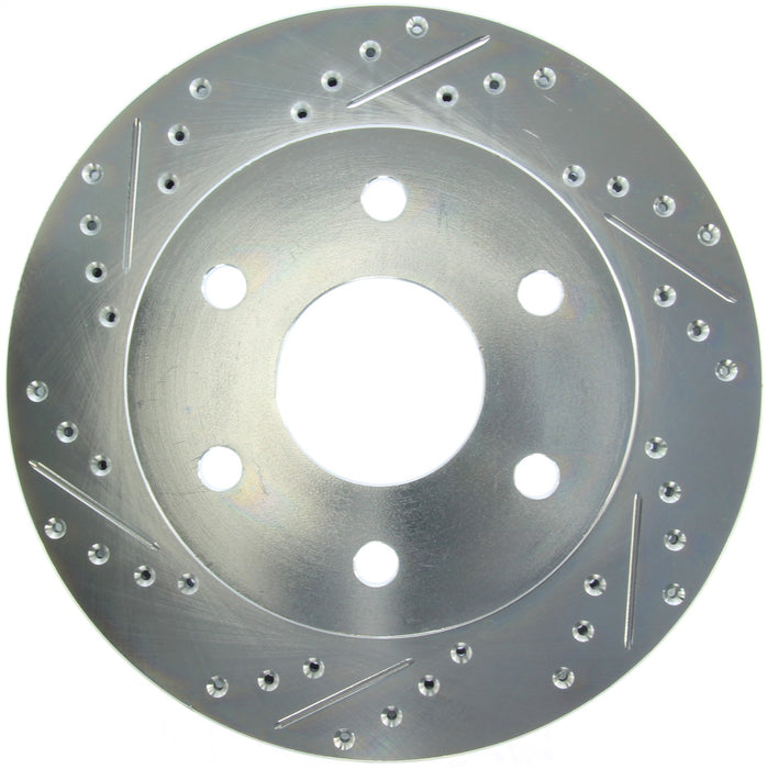StopTech 227.66040R StopTech Select Sport Drilled and Slotted Brake Rotor; Front Right - Truck Part Superstore