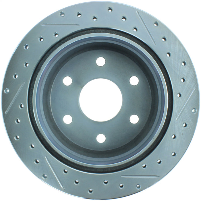 StopTech 227.66041R StopTech Select Sport Drilled and Slotted Brake Rotor; Rear Right - Truck Part Superstore