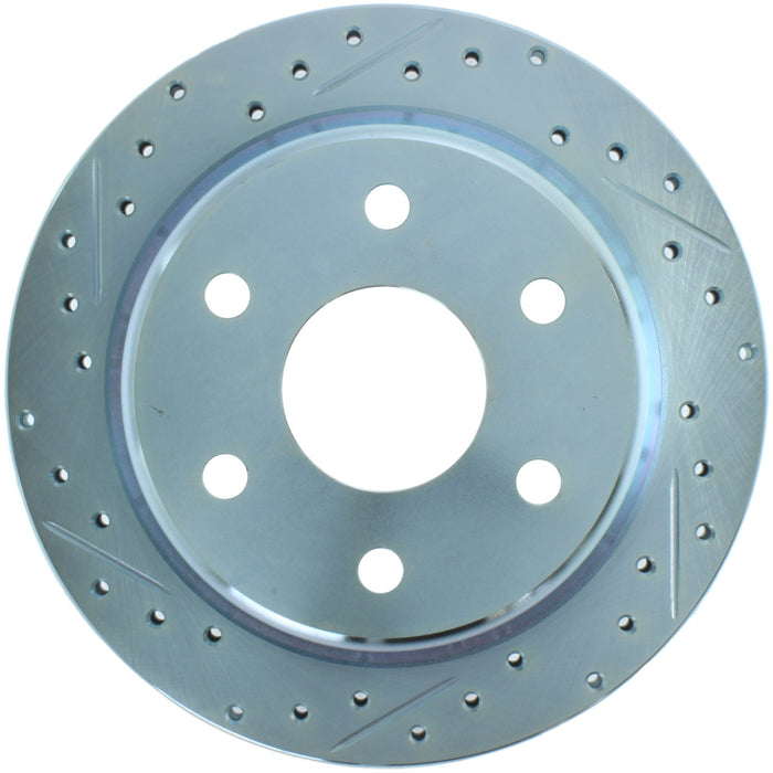 StopTech 227.66041R StopTech Select Sport Drilled and Slotted Brake Rotor; Rear Right - Truck Part Superstore