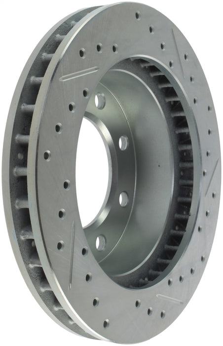 StopTech 227.66042R StopTech Select Sport Drilled and Slotted Brake Rotor; Front Right - Truck Part Superstore