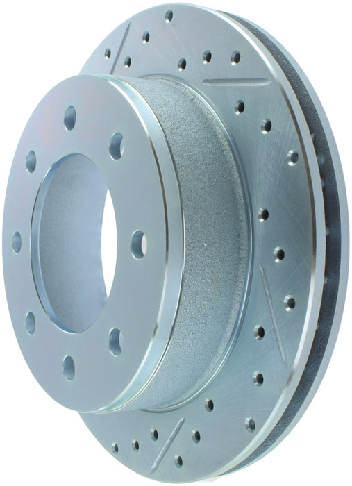 StopTech 227.66043R StopTech Select Sport Drilled and Slotted Brake Rotor; Rear Right - Truck Part Superstore