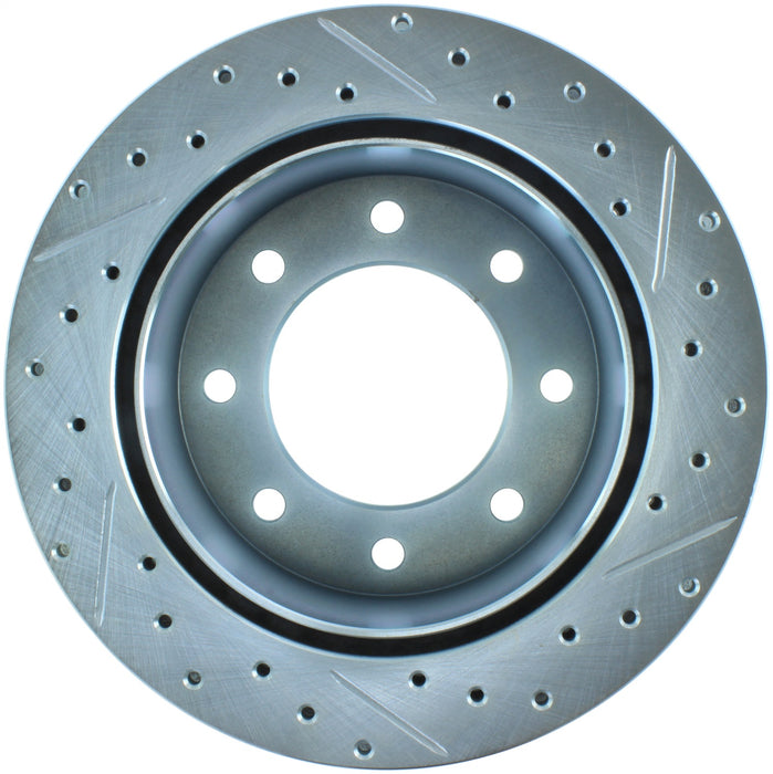 StopTech 227.66043R StopTech Select Sport Drilled and Slotted Brake Rotor; Rear Right - Truck Part Superstore