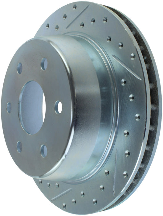 StopTech 227.66045R StopTech Select Sport Drilled and Slotted Brake Rotor; Rear Right - Truck Part Superstore