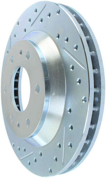 StopTech 227.66051R StopTech Select Sport Drilled and Slotted Brake Rotor; Front Right - Truck Part Superstore