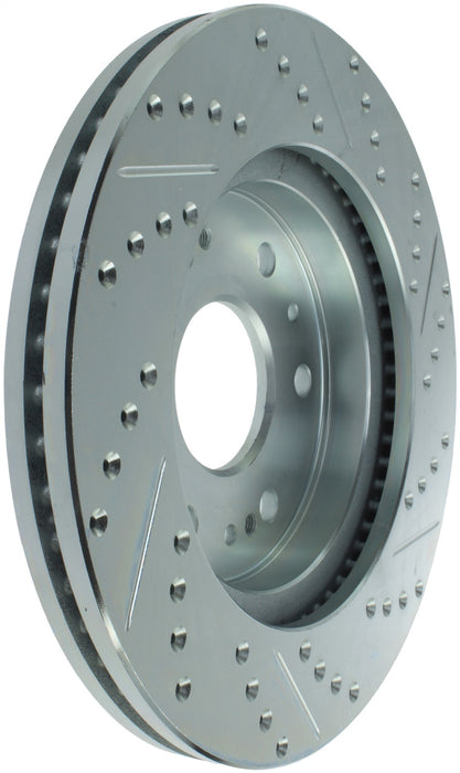 StopTech 227.66057R StopTech Select Sport Drilled and Slotted Brake Rotor; Front Right - Truck Part Superstore
