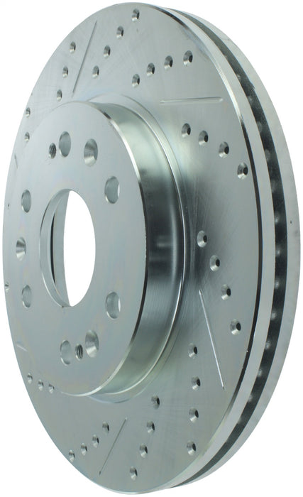 StopTech 227.66057R StopTech Select Sport Drilled and Slotted Brake Rotor; Front Right - Truck Part Superstore