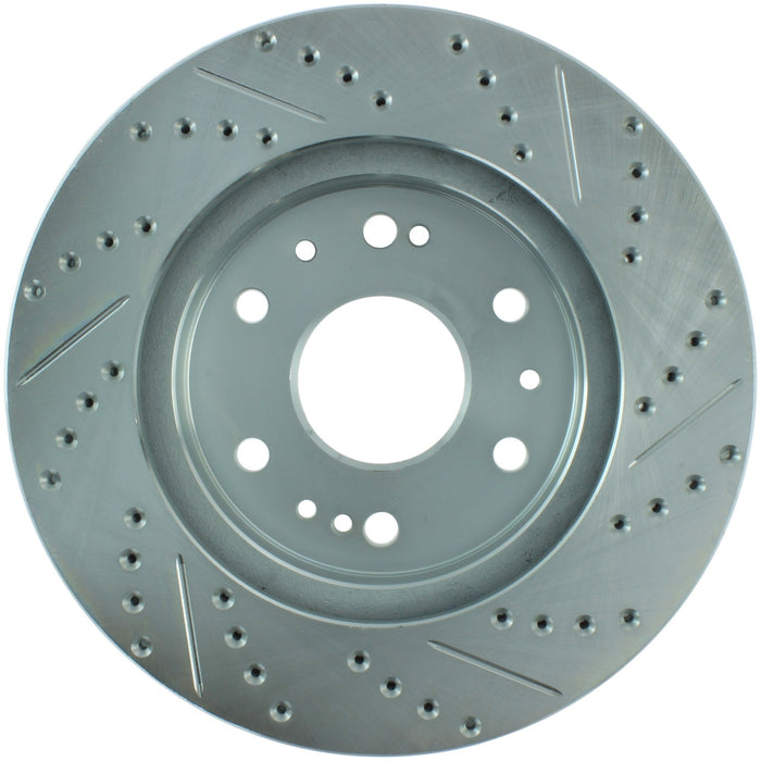 StopTech 227.66057R StopTech Select Sport Drilled and Slotted Brake Rotor; Front Right - Truck Part Superstore