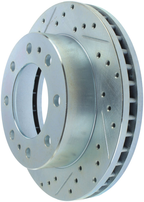 StopTech 227.66059R StopTech Select Sport Drilled and Slotted Brake Rotor; Front Right - Truck Part Superstore