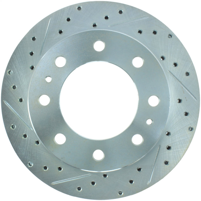 StopTech 227.66059R StopTech Select Sport Drilled and Slotted Brake Rotor; Front Right - Truck Part Superstore