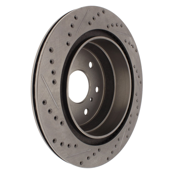 StopTech 227.66065L StopTech Select Sport Drilled and Slotted Brake Rotor; Rear Left - Truck Part Superstore