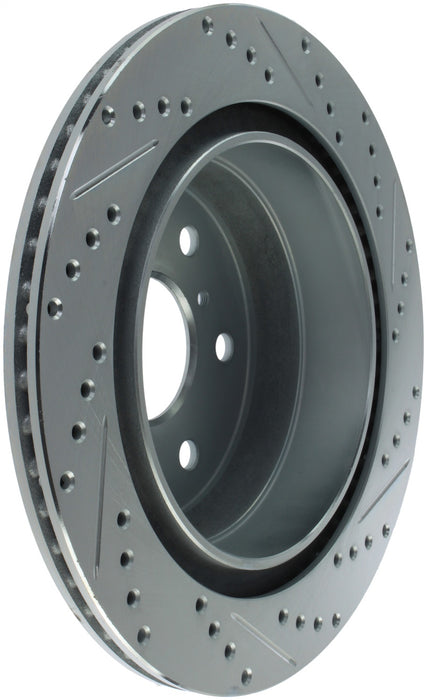StopTech 227.66065R StopTech Select Sport Drilled and Slotted Brake Rotor; Rear Right - Truck Part Superstore