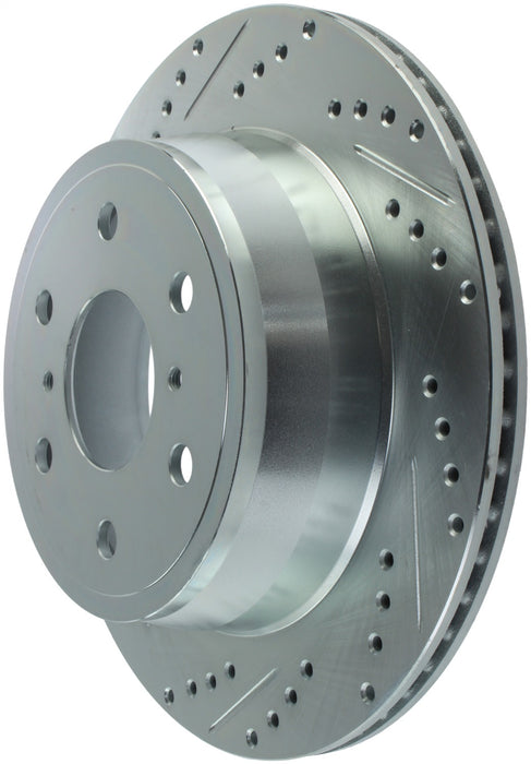 StopTech 227.66065R StopTech Select Sport Drilled and Slotted Brake Rotor; Rear Right - Truck Part Superstore