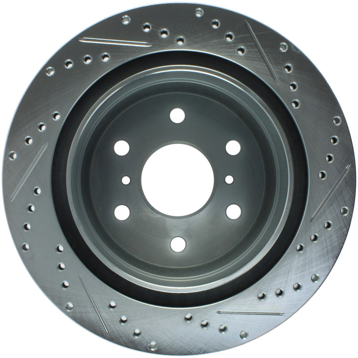 StopTech 227.66065R StopTech Select Sport Drilled and Slotted Brake Rotor; Rear Right - Truck Part Superstore