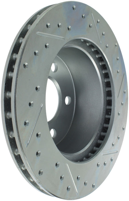StopTech 227.67022R StopTech Select Sport Drilled and Slotted Brake Rotor; Front Right - Truck Part Superstore