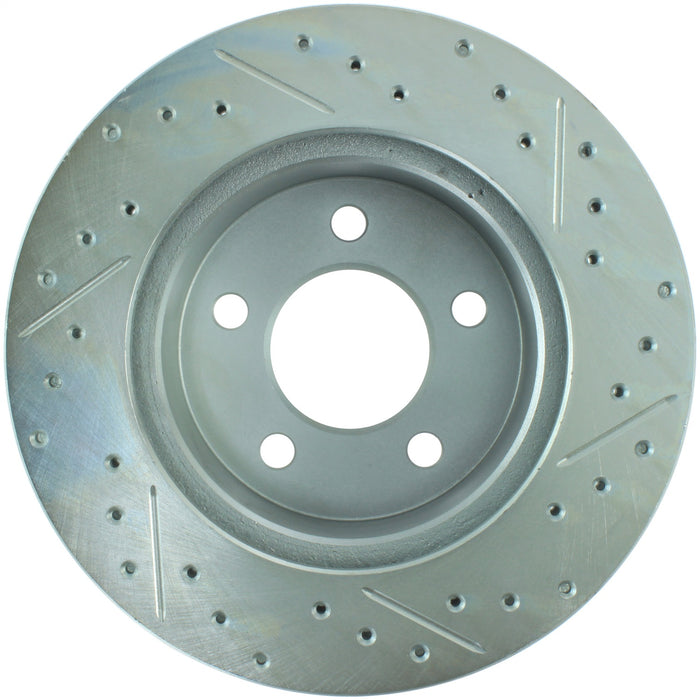 StopTech 227.67022R StopTech Select Sport Drilled and Slotted Brake Rotor; Front Right - Truck Part Superstore