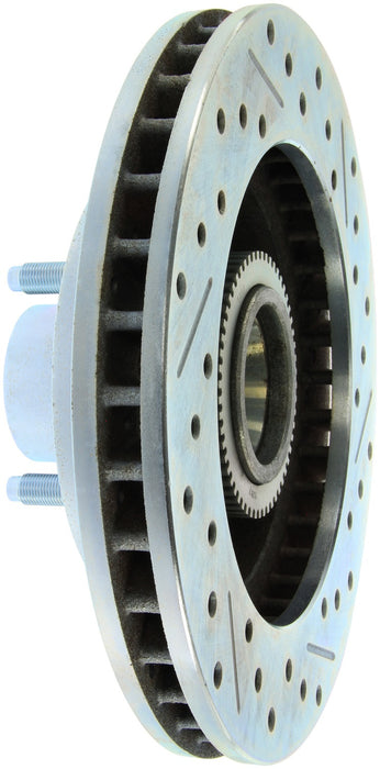 StopTech 227.67028R StopTech Select Sport Drilled and Slotted Brake Rotor; Front Right - Truck Part Superstore