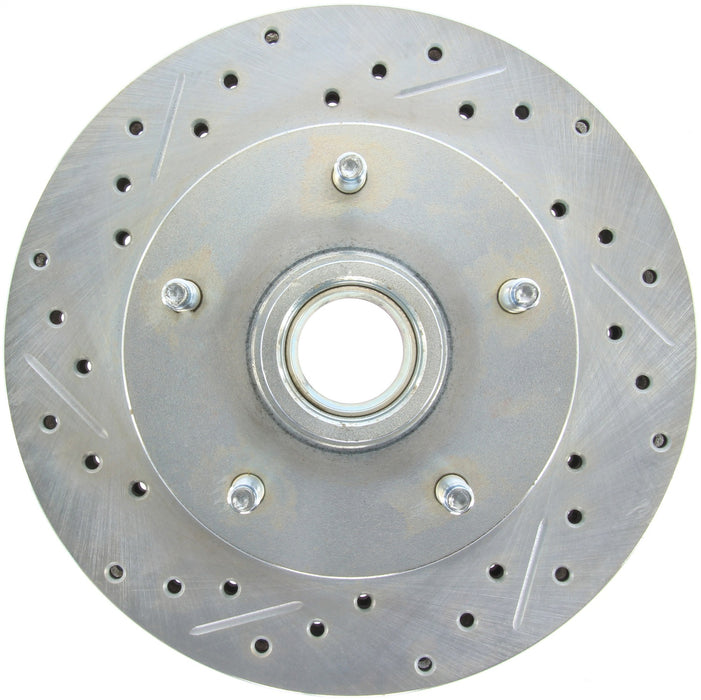 StopTech 227.67028R StopTech Select Sport Drilled and Slotted Brake Rotor; Front Right - Truck Part Superstore