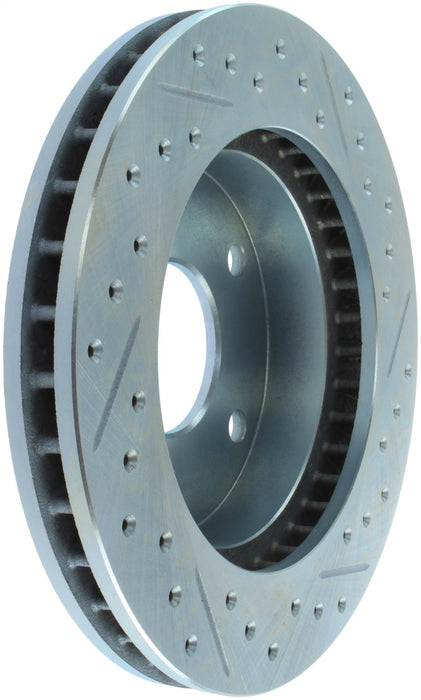 StopTech 227.67029R StopTech Select Sport Drilled and Slotted Brake Rotor; Front and Rear Right - Truck Part Superstore