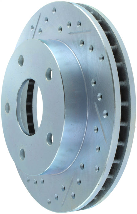 StopTech 227.67029R StopTech Select Sport Drilled and Slotted Brake Rotor; Front and Rear Right - Truck Part Superstore