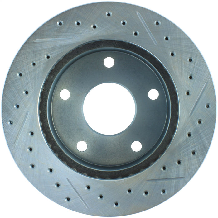 StopTech 227.67029R StopTech Select Sport Drilled and Slotted Brake Rotor; Front and Rear Right - Truck Part Superstore