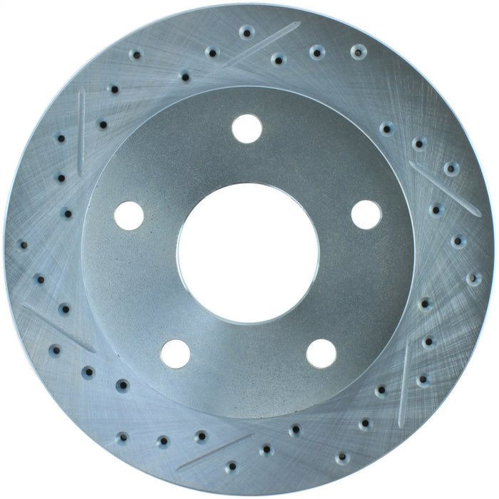 StopTech 227.67029R StopTech Select Sport Drilled and Slotted Brake Rotor; Front and Rear Right - Truck Part Superstore
