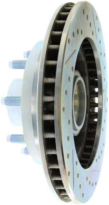 StopTech 227.67030R StopTech Select Sport Drilled and Slotted Brake Rotor; Front Right - Truck Part Superstore