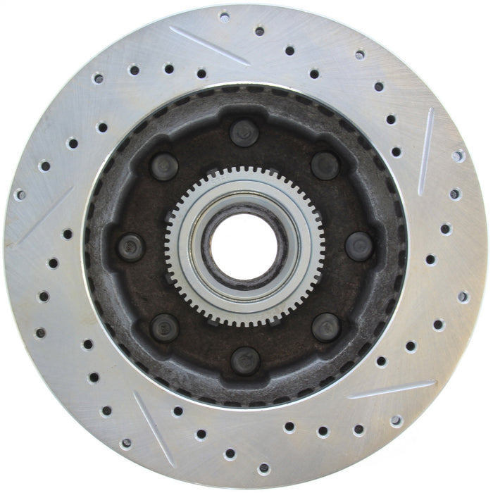 StopTech 227.67030R StopTech Select Sport Drilled and Slotted Brake Rotor; Front Right - Truck Part Superstore