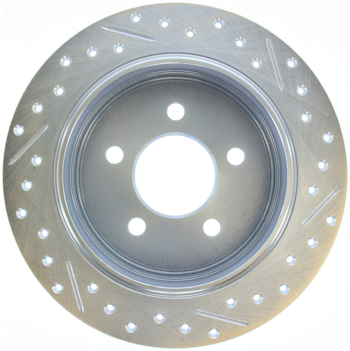 StopTech 227.67032R StopTech Select Sport Drilled and Slotted Brake Rotor; Rear Right - Truck Part Superstore