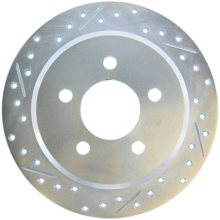 StopTech 227.67032R StopTech Select Sport Drilled and Slotted Brake Rotor; Rear Right - Truck Part Superstore