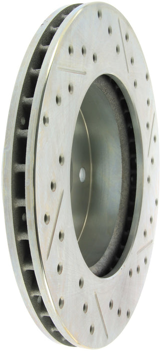 StopTech 227.67042R StopTech Select Sport Drilled and Slotted Brake Rotor; Front Right - Truck Part Superstore