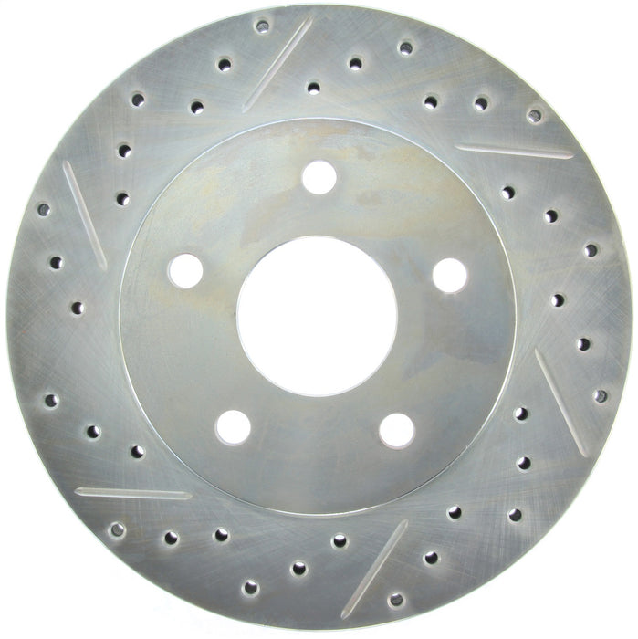 StopTech 227.67042R StopTech Select Sport Drilled and Slotted Brake Rotor; Front Right - Truck Part Superstore