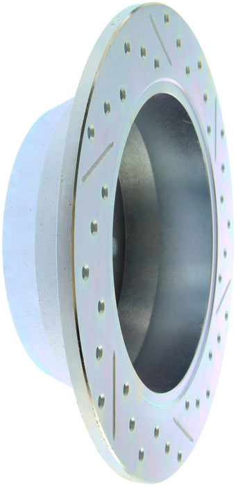 StopTech 227.67043R StopTech Select Sport Drilled and Slotted Brake Rotor; Rear Right - Truck Part Superstore