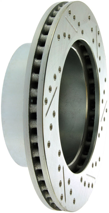 StopTech 227.67045R StopTech Select Sport Drilled and Slotted Brake Rotor; Front Right - Truck Part Superstore