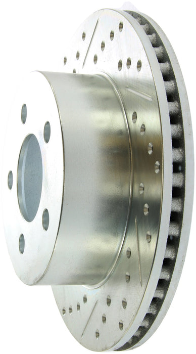 StopTech 227.67045R StopTech Select Sport Drilled and Slotted Brake Rotor; Front Right - Truck Part Superstore